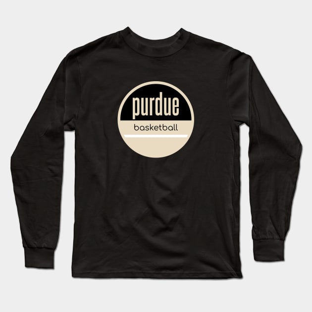 purdue basketball Long Sleeve T-Shirt by BVHstudio